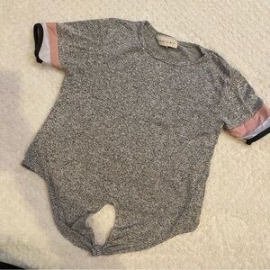 GLITTER Girl front tie top size 10/12